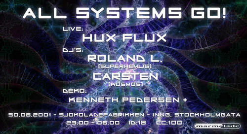 All Systems Go! flyer by marmelade (page two)